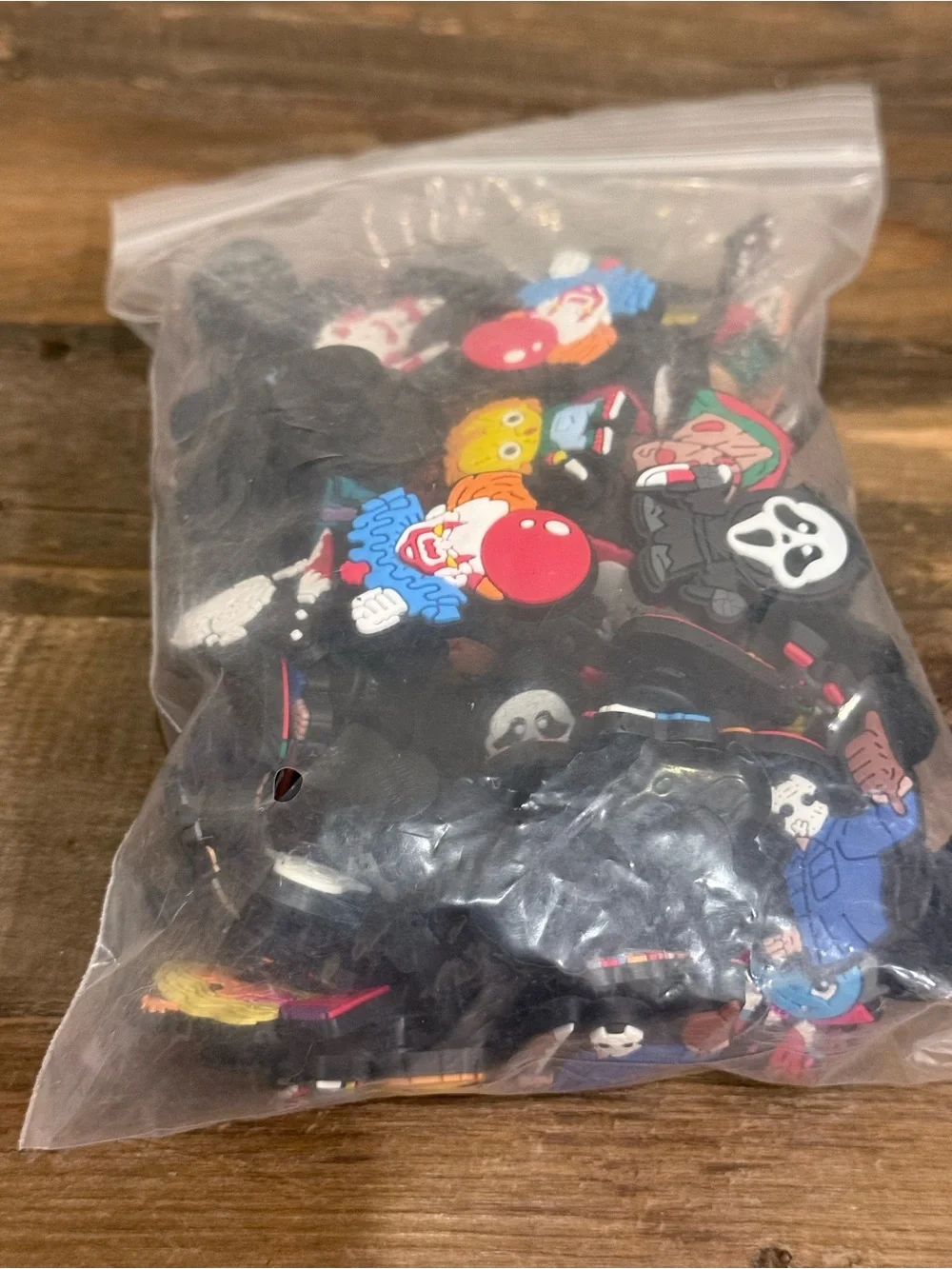 85 Assorted Halloween Horror Character Shoe Charms - Multicolor